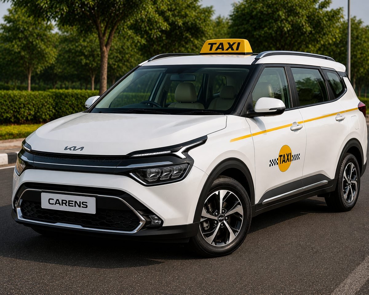 Kia Carens taxi in Sangrur